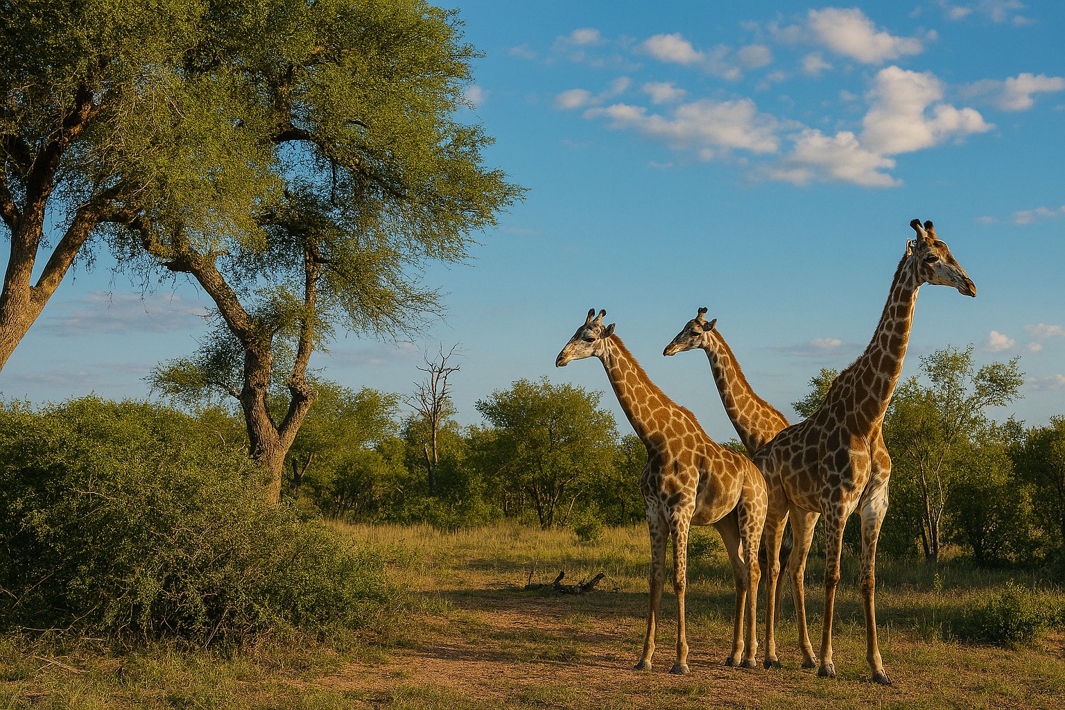 Jirafas en Africa
